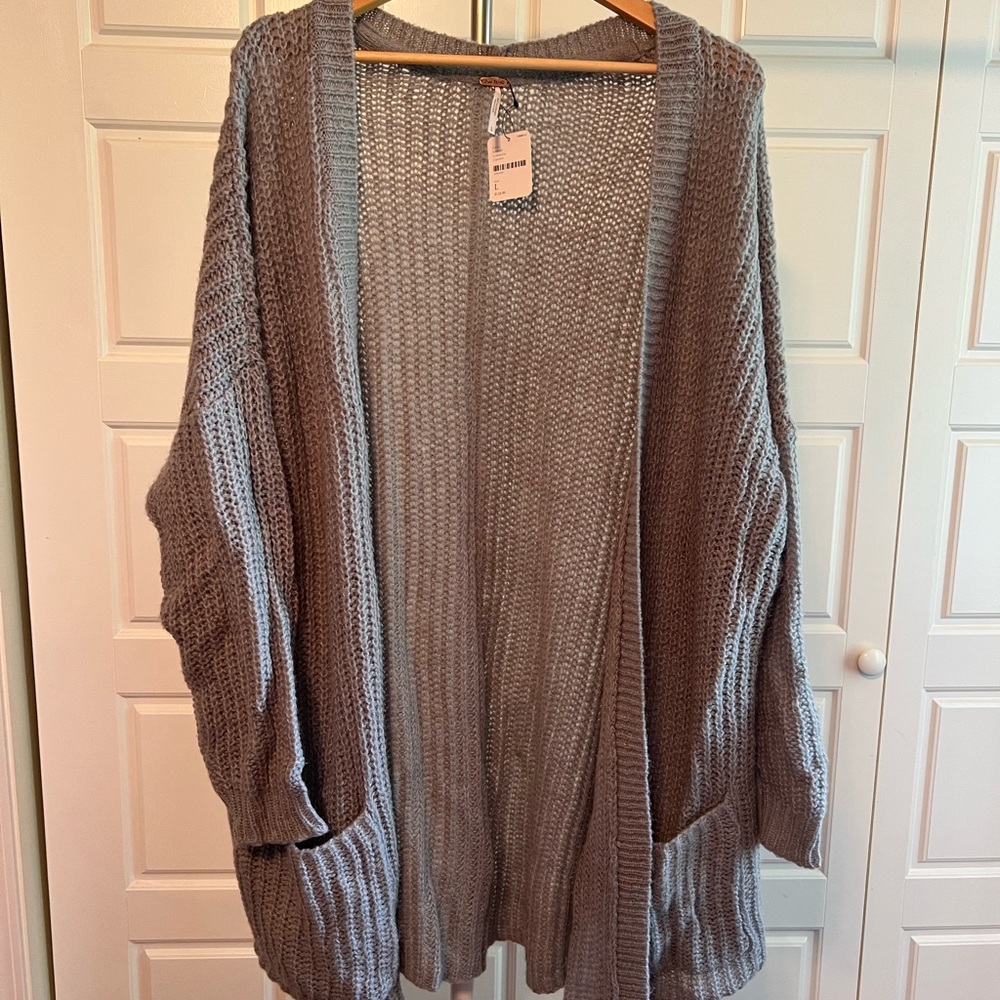 Free people open style cardigan